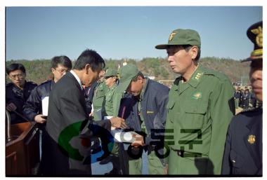 군수순회 이장회의 사진