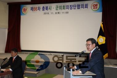 2018.11.8 충북시군의장단협의회 회의 사진