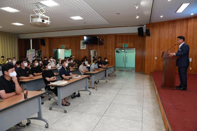 2022.07.22 4-H연합회 스마트 혁신농업 기술교육 사진